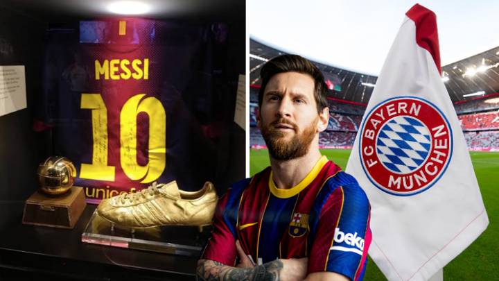 Lionel Messi a une petite section qui lui est dédiée à l’intérieur de l’Allianz Arena du Bayern Munich