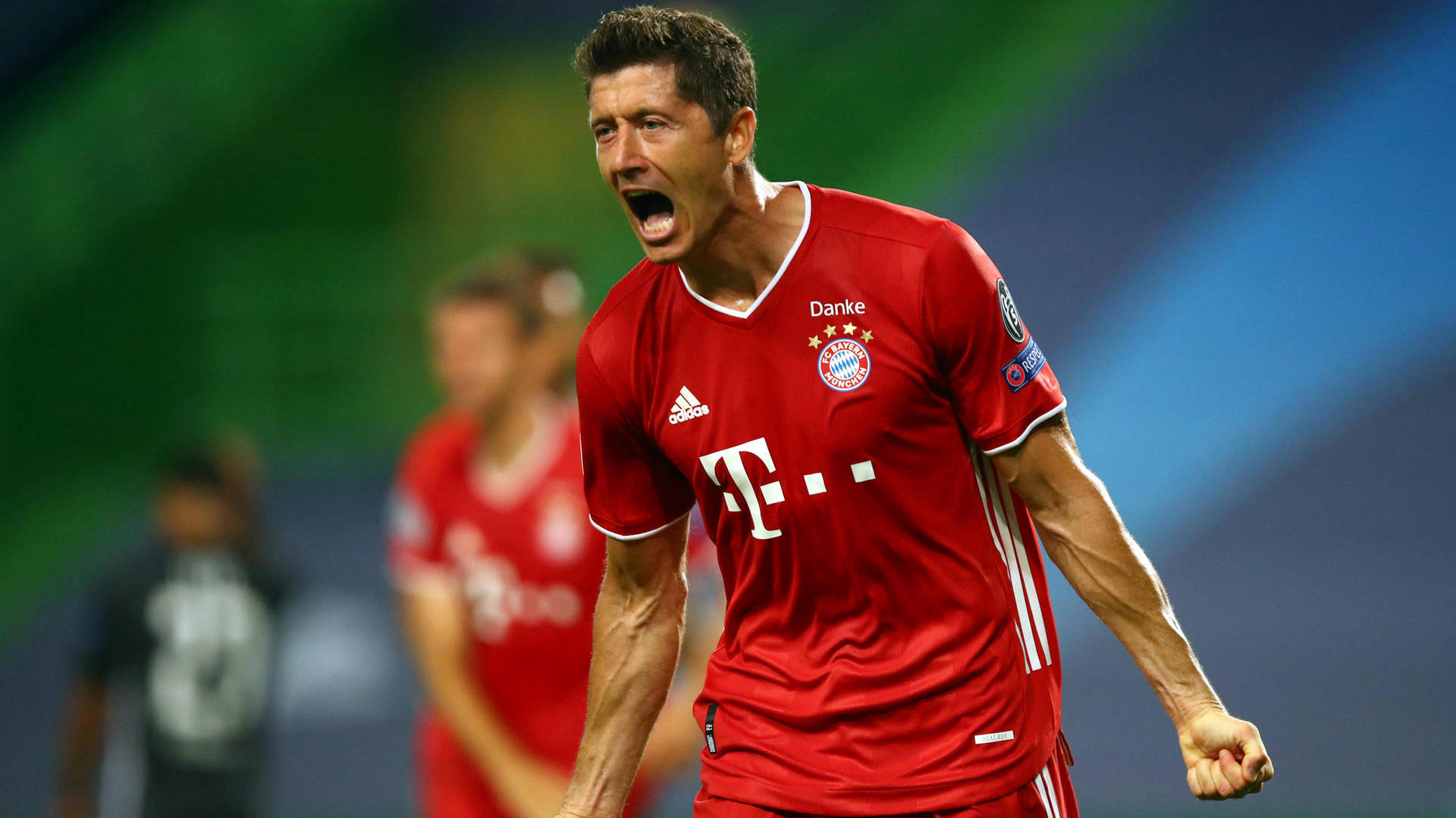 robert lewandowski der pole hat eine starke saison hinter sich