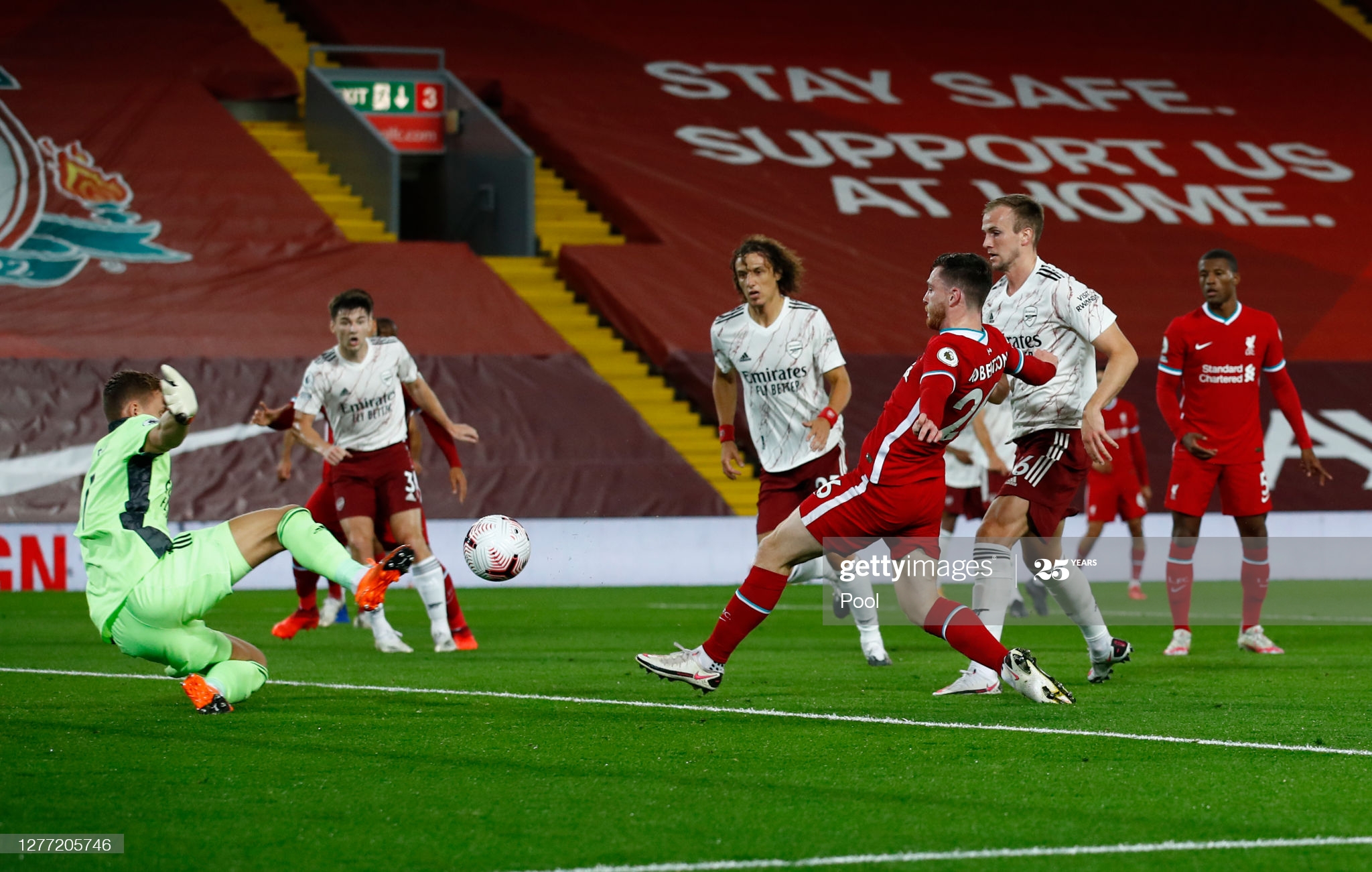 Robertson permet aux Reds de passer devant, Liverpool 2-1 Arsenal