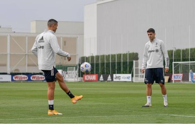 Ronaldo, Morata, Dybala s’épanouissent à l’entraînement. (vidéo)
