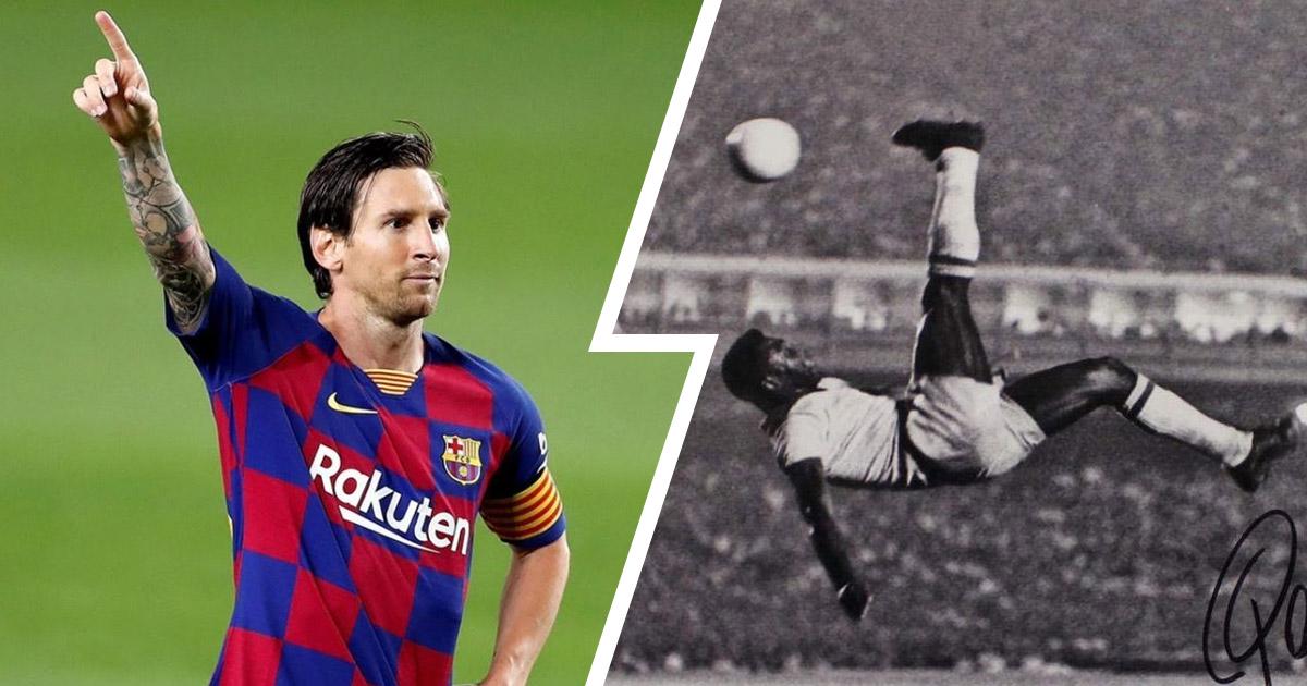 Messi est sur le point de battre le record de tous les temps de Pelé