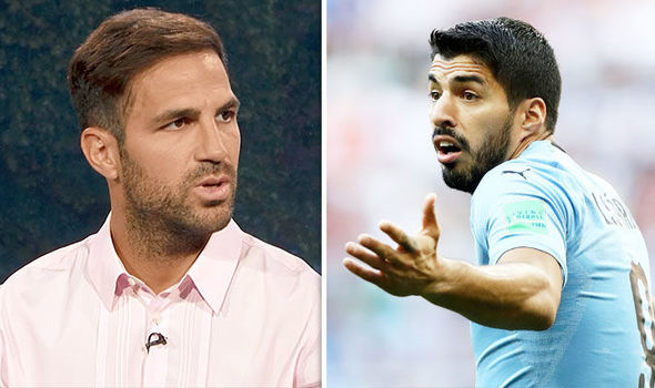 Cesc Fabregas Luis Suarez Arsenal 977141
