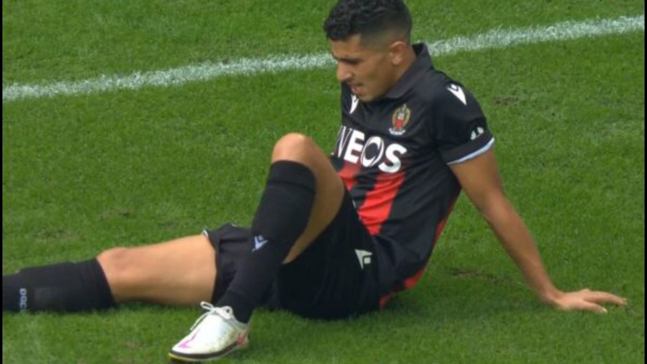 OGC Nice: La durée d’indisponibilité de Youcef Atal est connue