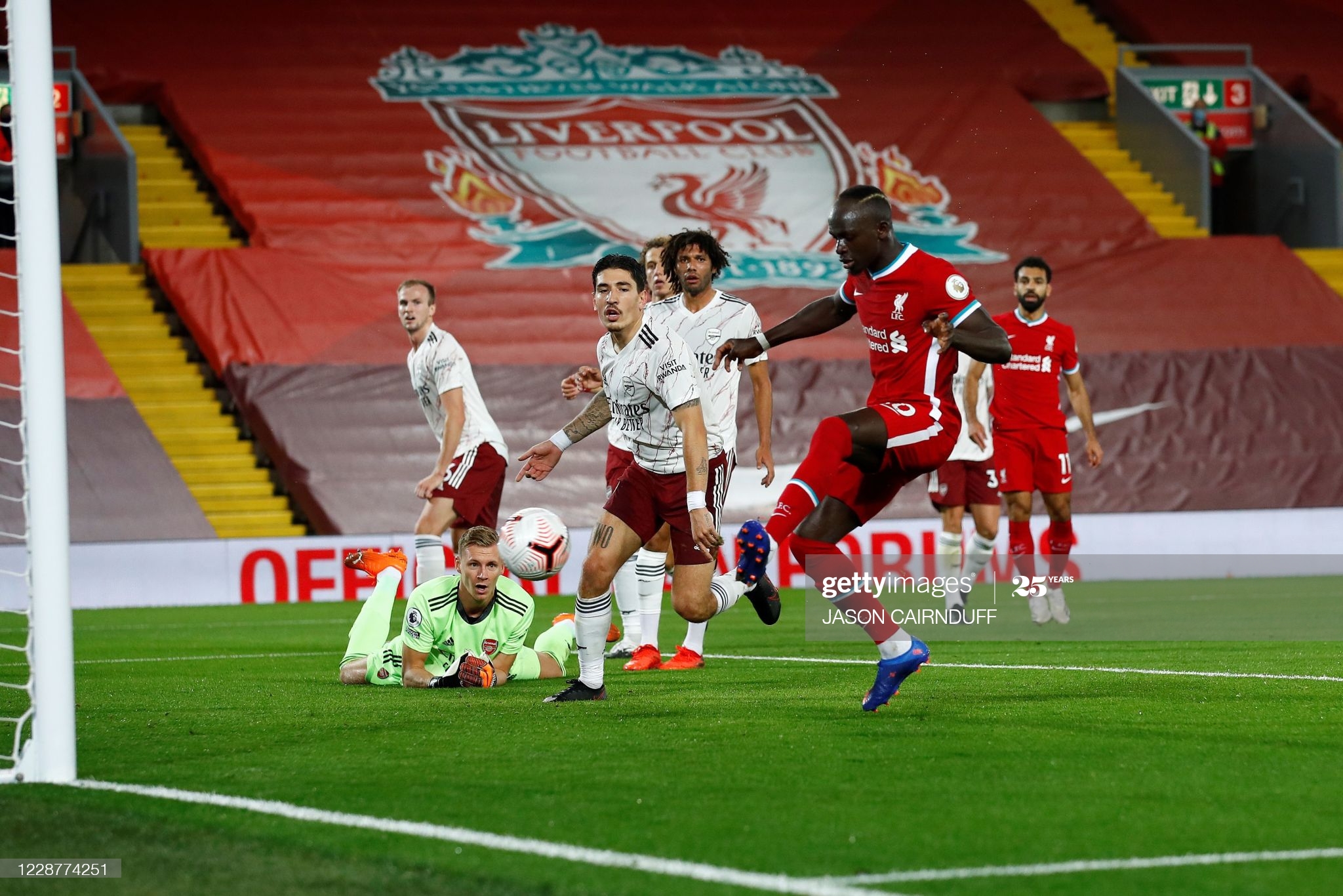 Sadio Mané porte la réplique et égalise pour Liverpool, 1-1