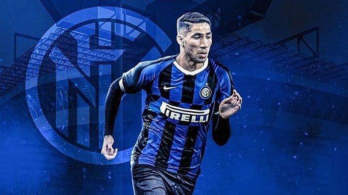 achraf hakimi resmi merapat ke inter milan 03072020