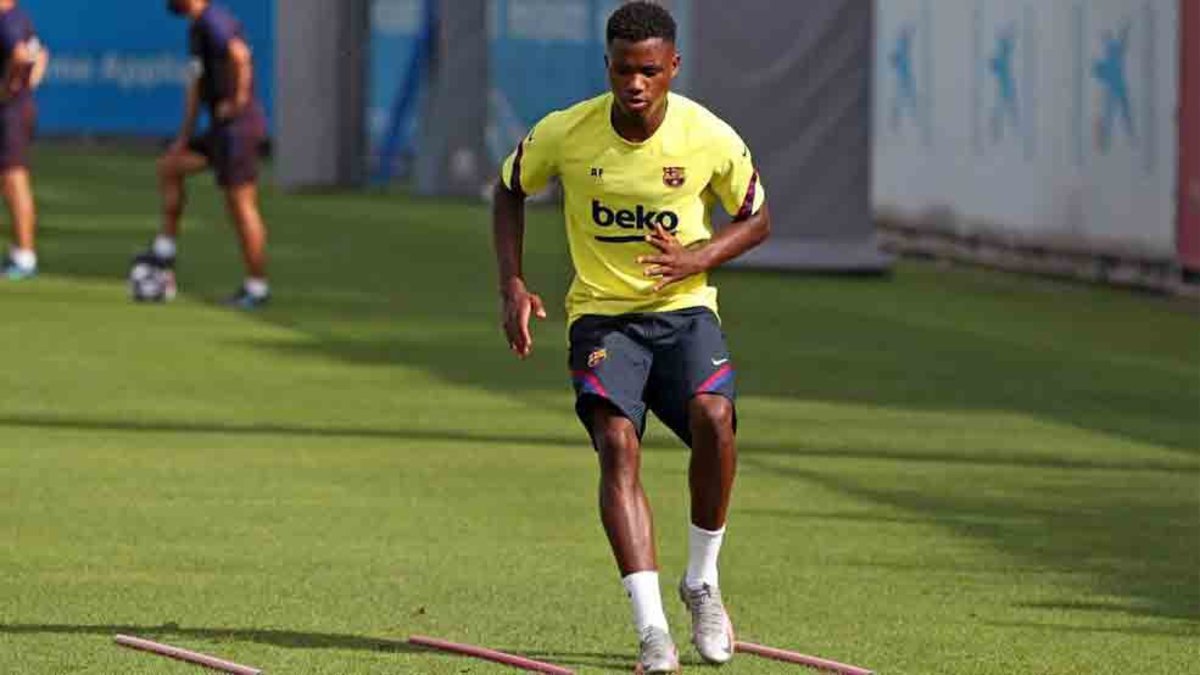 Premier coup dur pour Koeman : Ansu Fati se blesse à l’entraînement du Barça