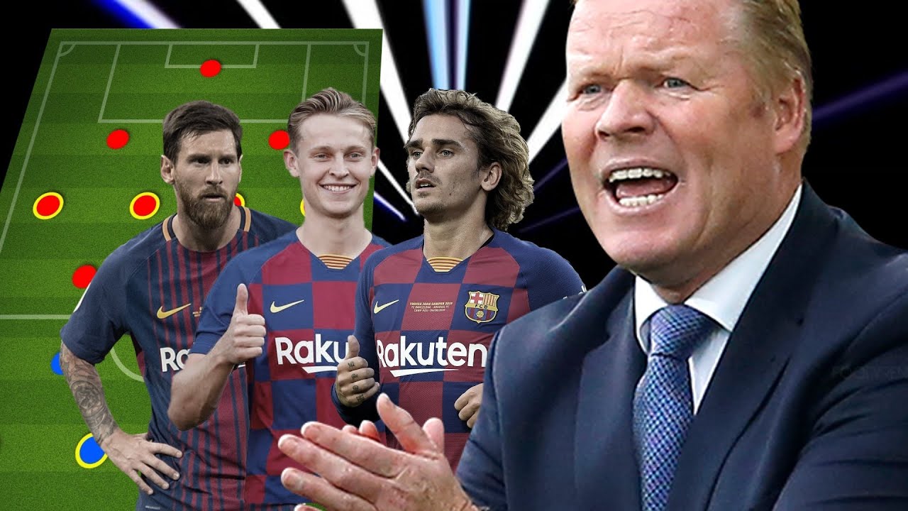 Avec Fati et Coutinho sans Dembélé, voici le onze de Koeman qui devrait débuter la Liga