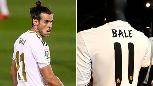 Le Real Madrid a déjà donné le numéro de maillot de Gareth Bale lors d’une dernière insulte