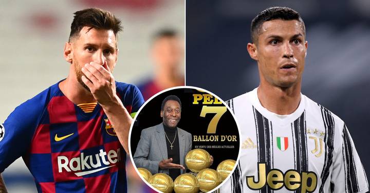 Pelé a remporté plus de Ballon d’Or que Lionel Messi ou Cristiano Ronaldo