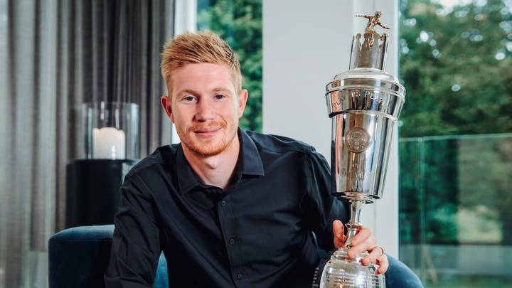 Kevin De Bruyne remporte le titre de joueur de l’année PFA 2019/20