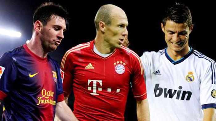 Messi 3é, Robben 7é… les 10 joueurs les plus titrés au 21è siècle
