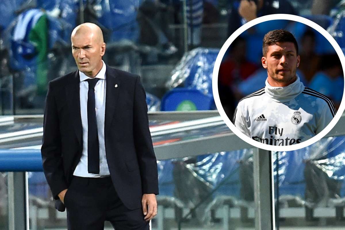 Placardisé par Zidane, la réaction de Luka Jovic en dit long (photo)