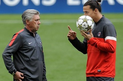 T.Motta : « Ce jour, Ancelotti a balancé une bouteille d’eau sur la tête de Zlatan Ibrahimovic… »