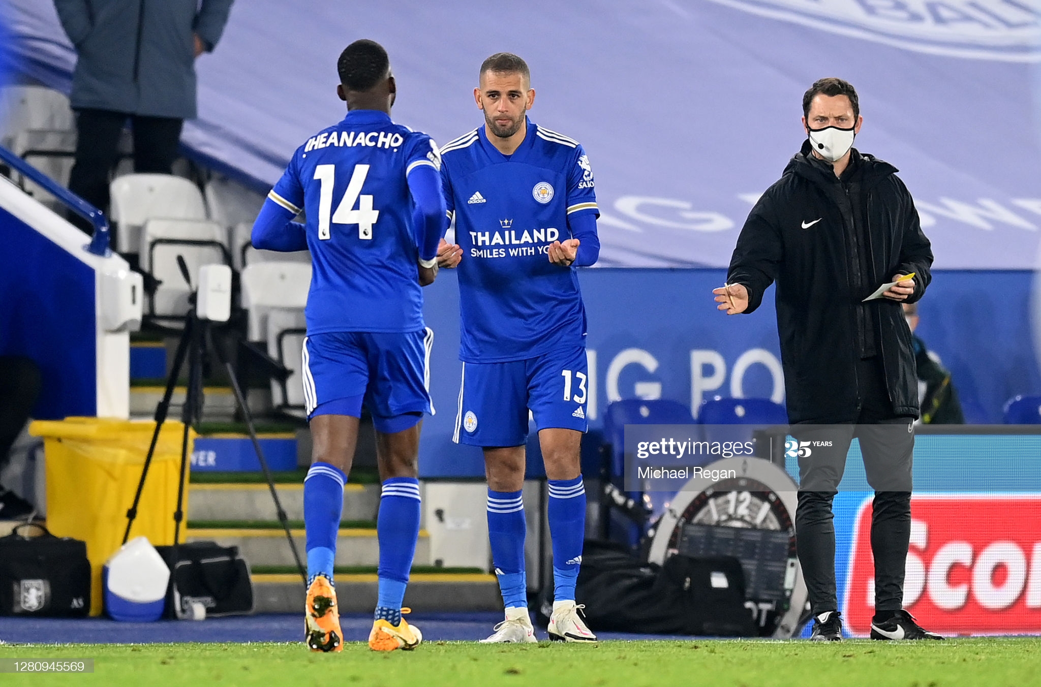 Premier League: Slimani a fait son retour sur les terrains avec Leicester