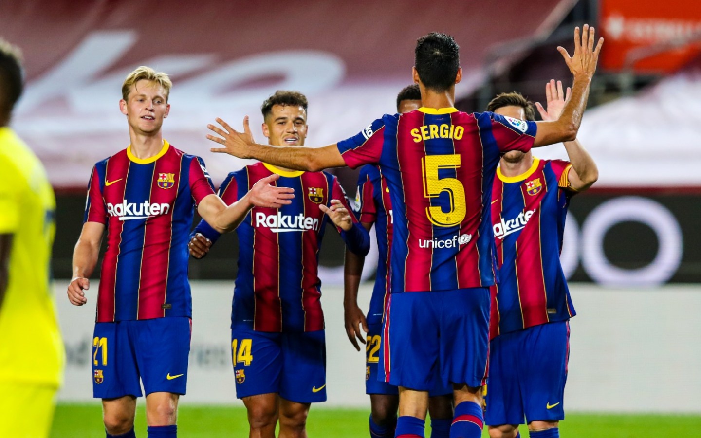 Barca celebrate