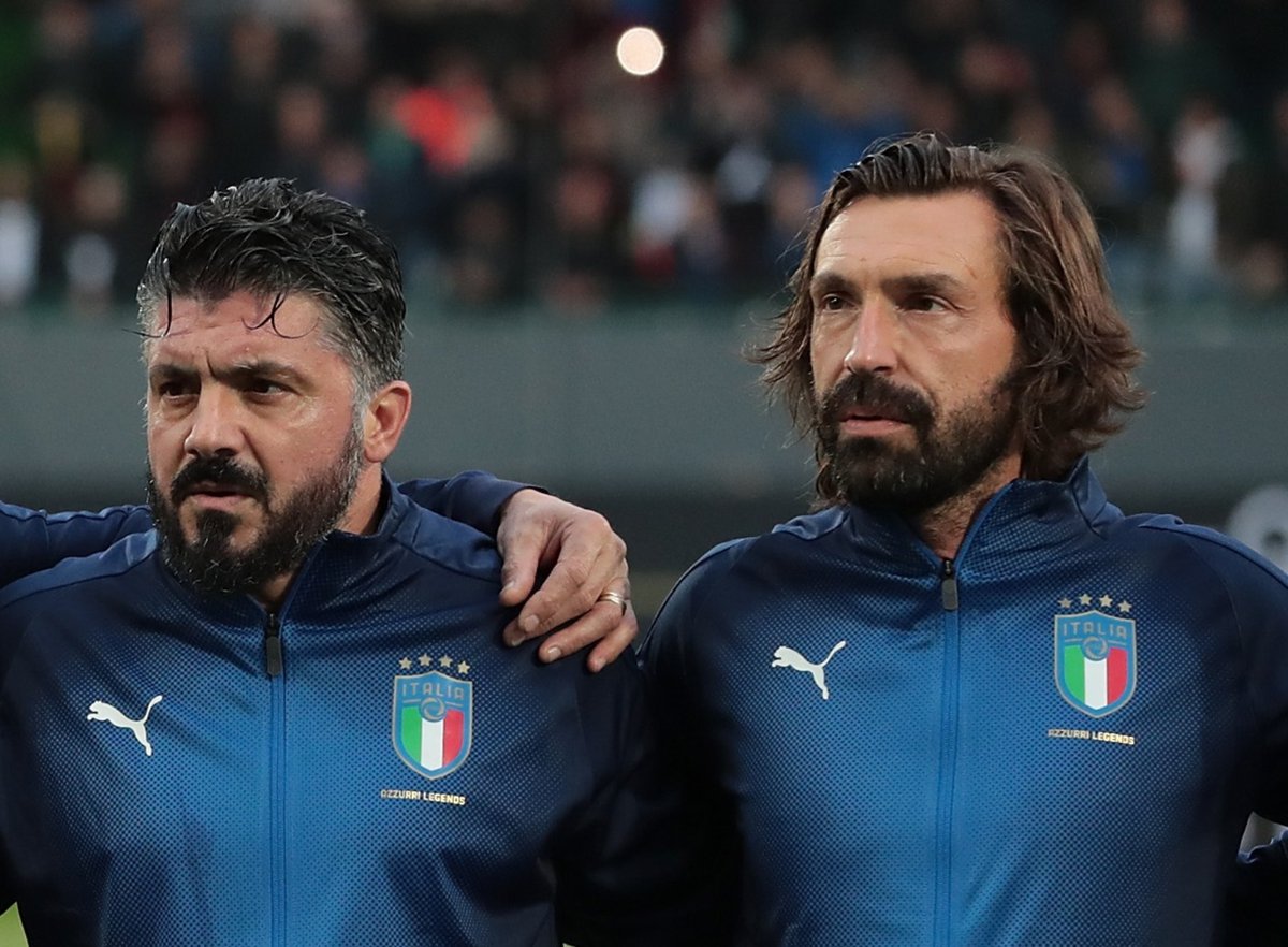 Juventus vs Napoli – Pirlo et Gattuso: Vieux amis, nouveaux ennemis