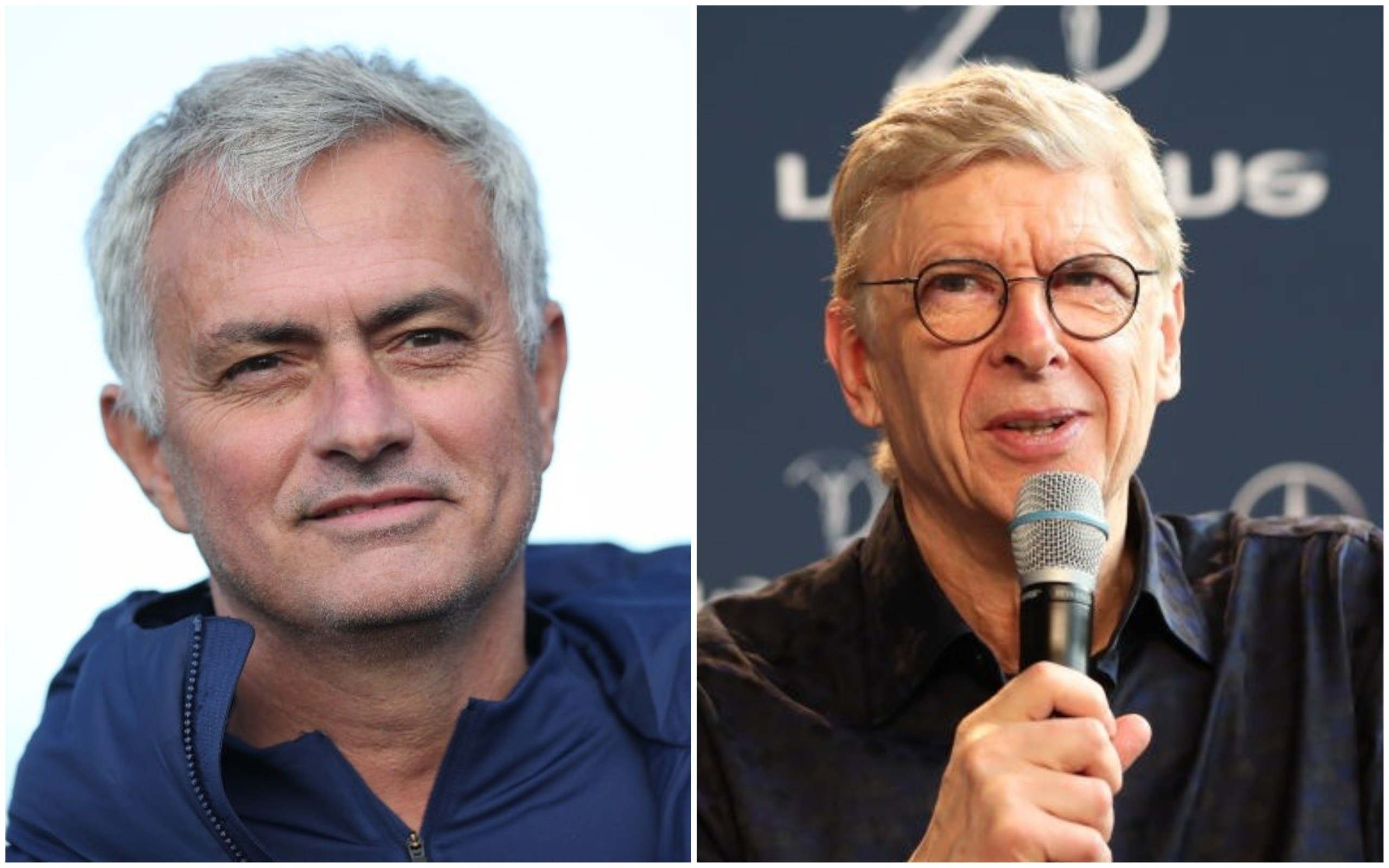 Jose Mourinho and Arsene Wenger 151f