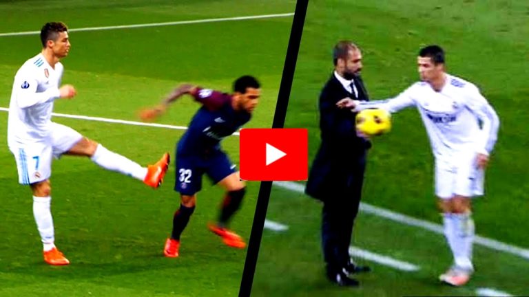 (Vidéo) Dani Alves, Iniesta, Yaya Touré. Quand Cristiano se bat contre les grands joueurs