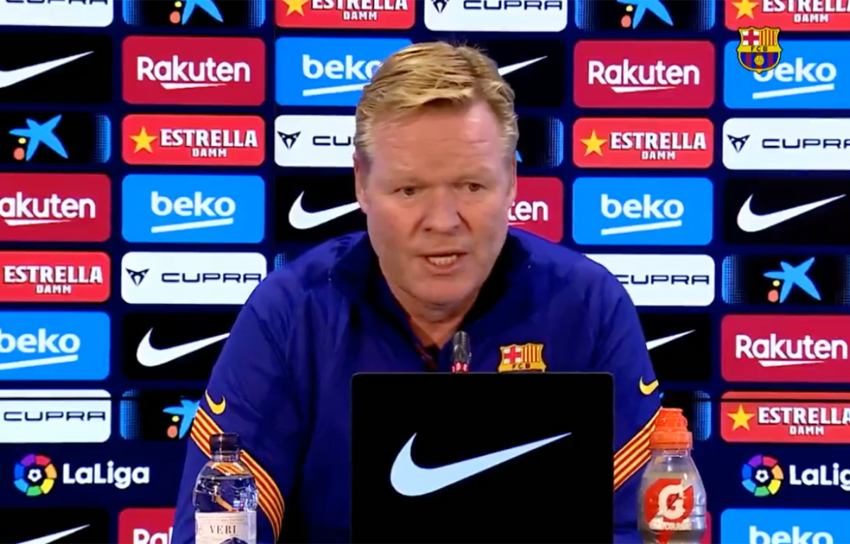 Koeman identifie le plus gros problème de Barcelone et promet de s’améliorer