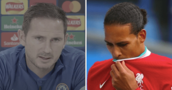 Lampard réagit à la blessure de Virgil van Dijk