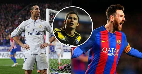 Lampard a tranché entre Cristiano Ronaldo et Lionel Messi