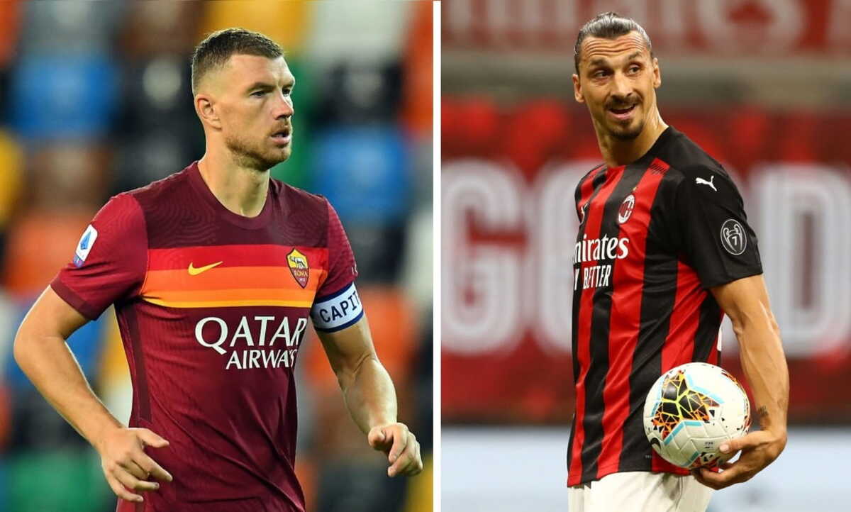 Ibrahimovic, Kessié et Dzeko d’entrée, les compos officielles de Milan-Roma
