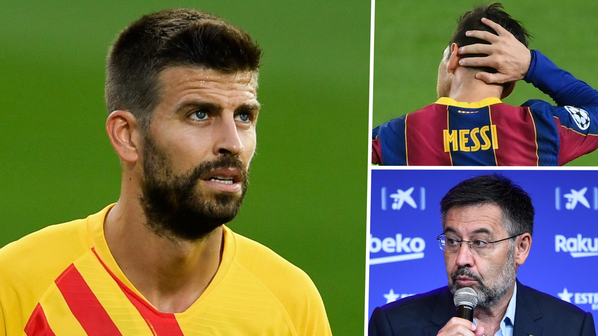 FC Barcelone : Josep Maria Bartomeu contredit Piqué et rouvre l’affaire Messi