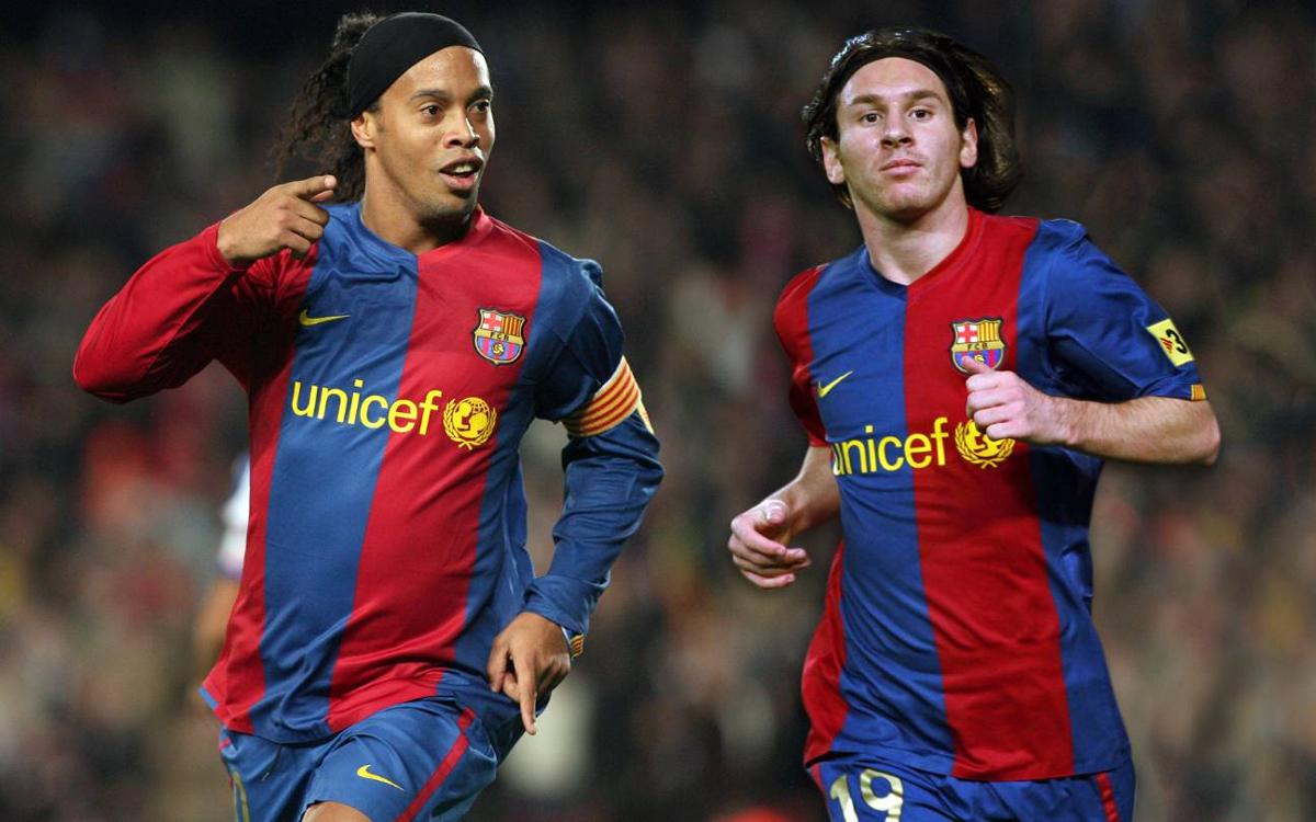 « Messi est incroyable, mais je pense que Ronaldinho est le meilleur joueur de l’histoire »