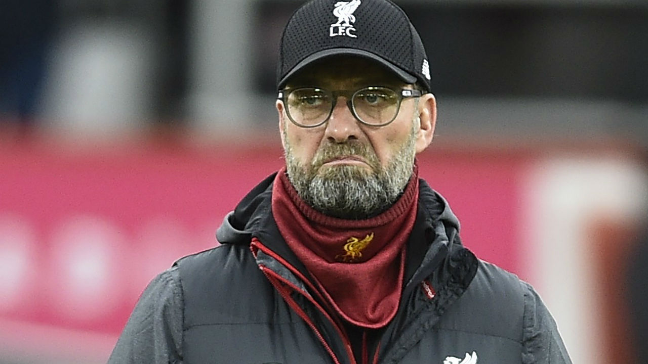 klopp triste liverpool treino EFE 1280