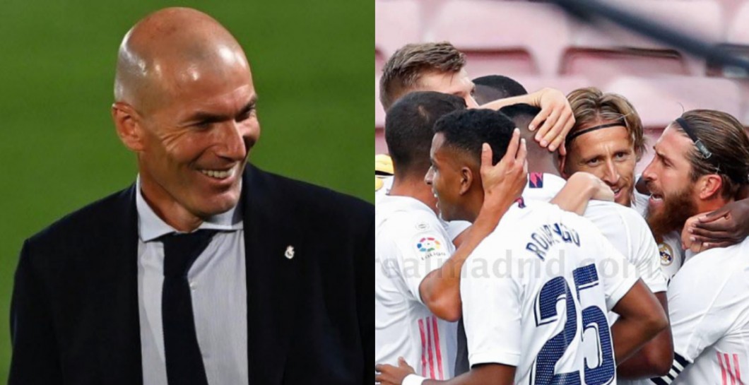 Real Madrid : L’énorme message de Zidane à ses joueurs après le Clasico