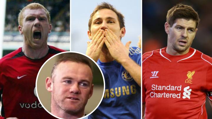 Rooney a tranché entre Steven Gerrard, Frank Lampard et Paul Scholes
