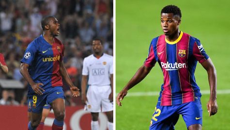 FC Barcelone : Similitudes entre Samuel Eto’o et Ansu Fati