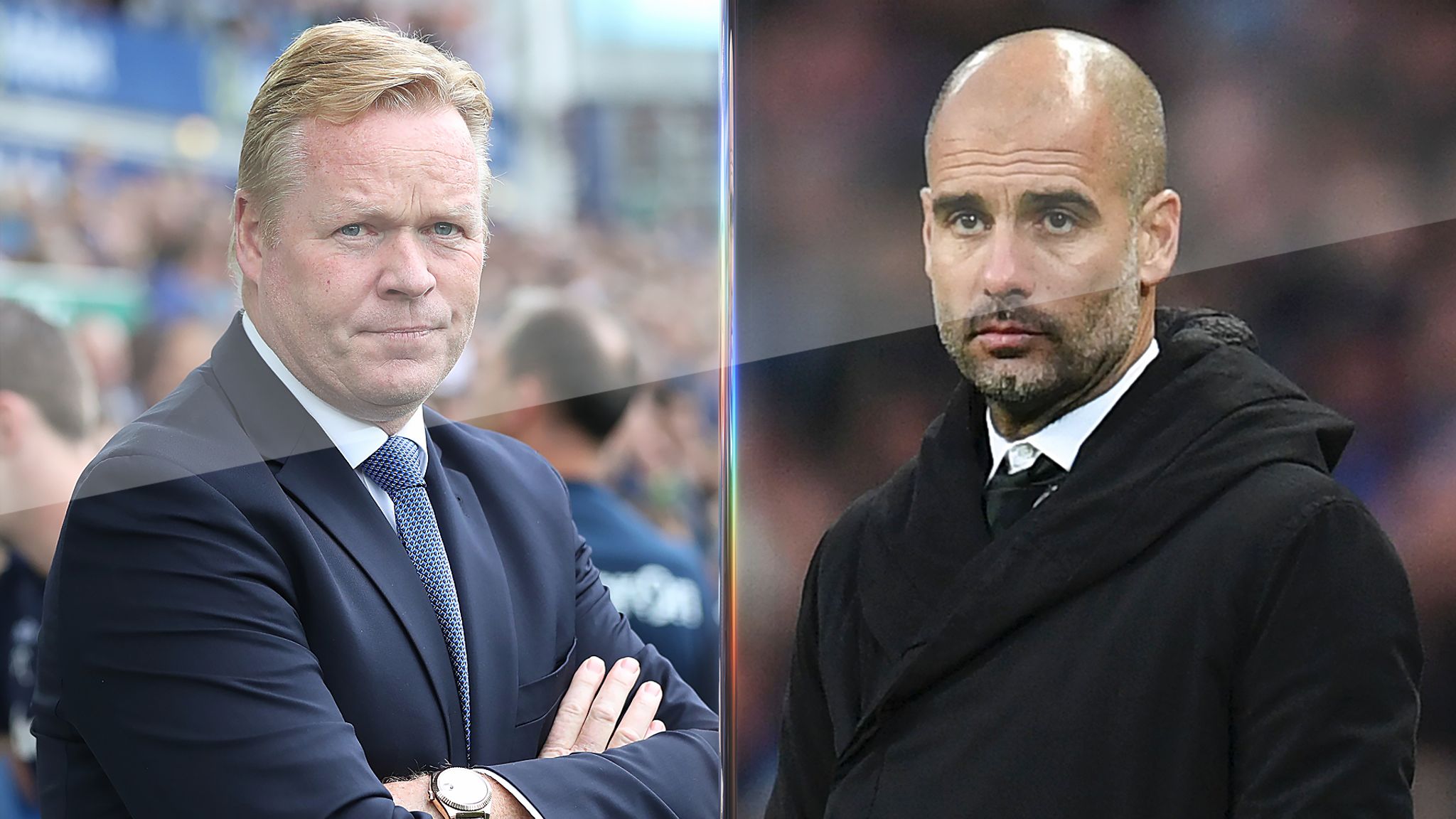 skysports ronald koeman pep guardiola everton manchester city premier league 3867404