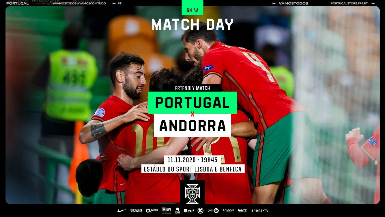 Portugal – Andorre: Sans Cr7, avec Tincão, Neto, Sanches … titulaires, voici le onze de départ des portugais  !
