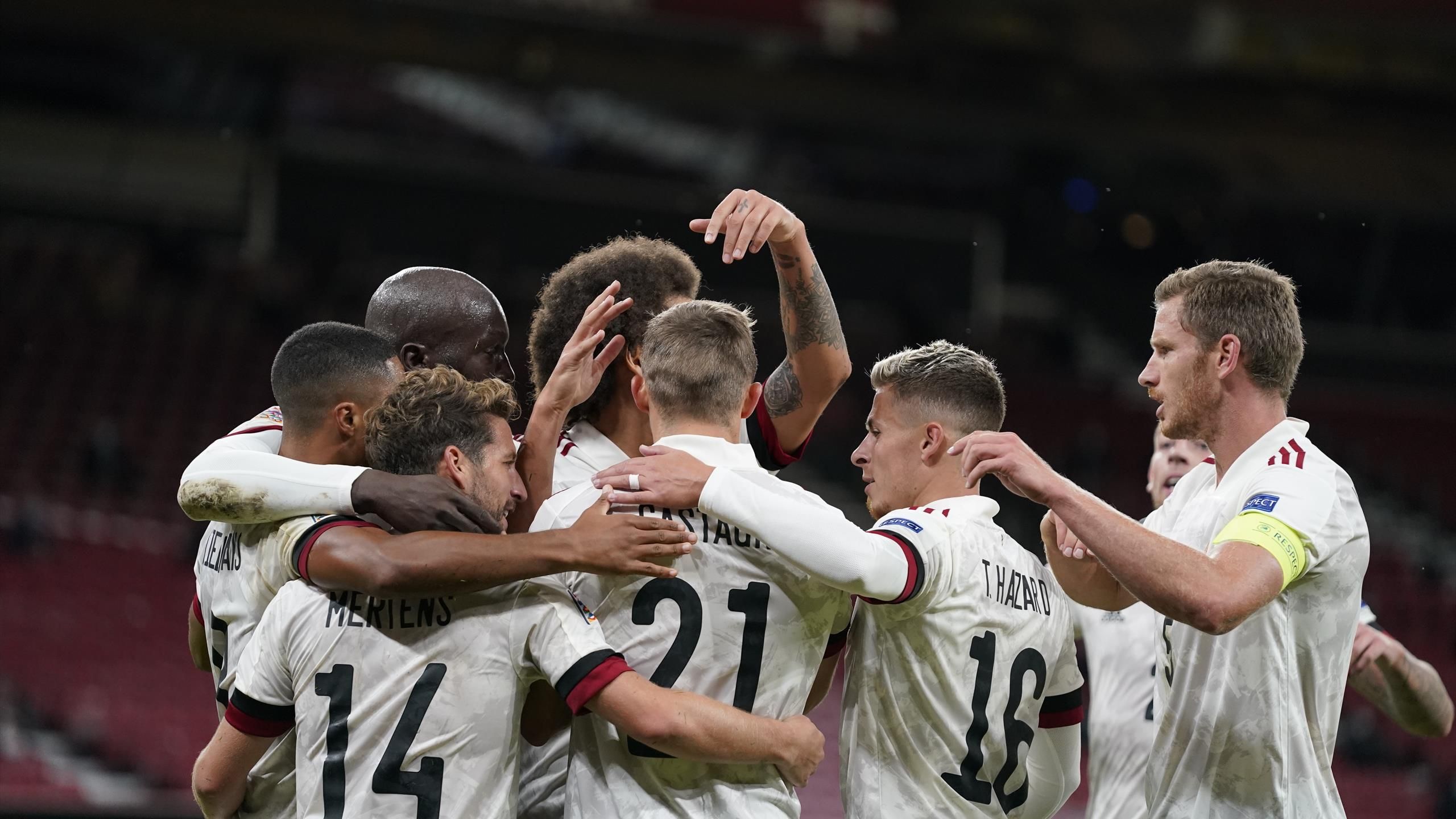 LDN : Les compos officielles de Belgique – Danemark