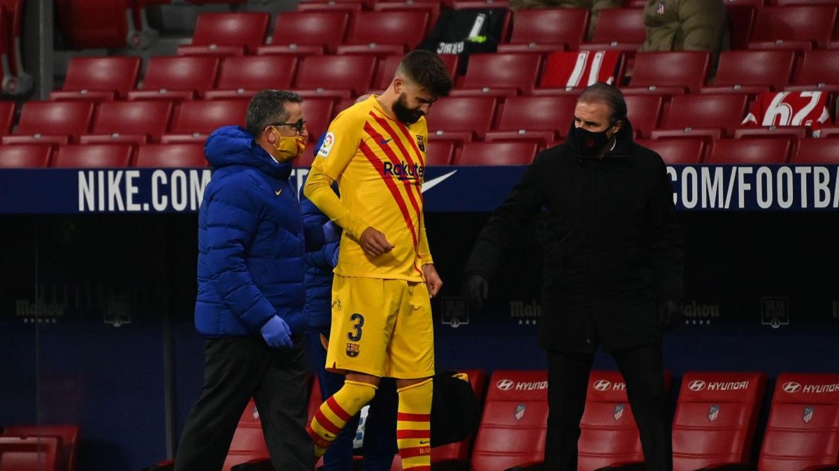 Très mauvaise nouvelle pour le Barça : Gerard Piqué pourrait être absent plusieurs mois