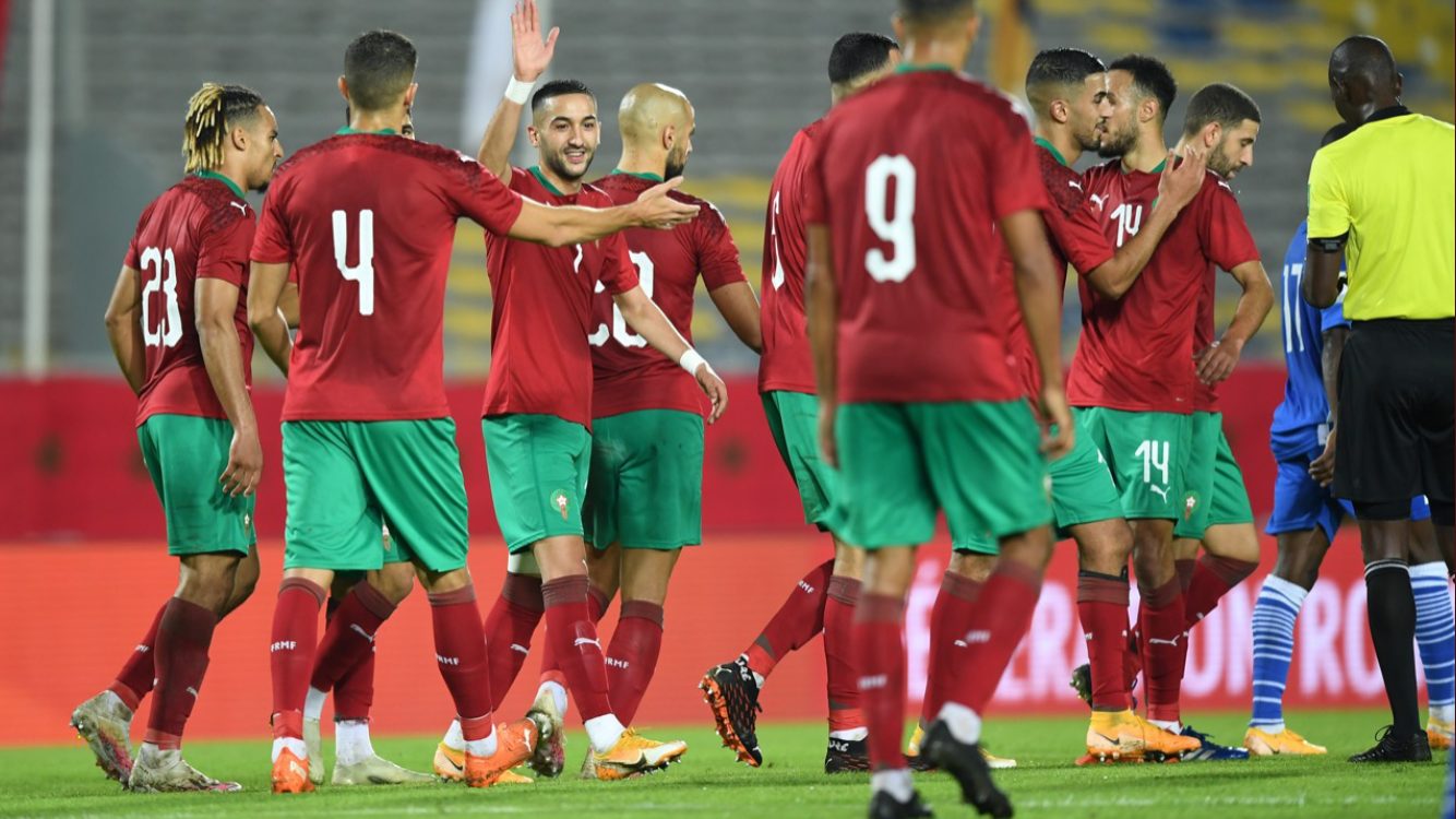 Élimi CAN 2021: Le Maroc vient à bout de la Centrafrique et consolide sa position de leader ( Résumé)