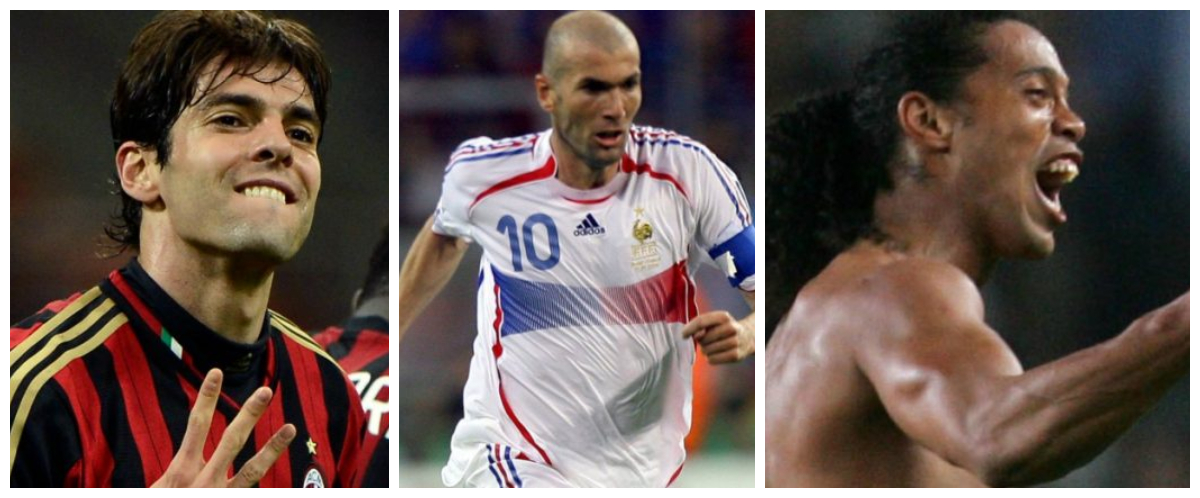 Zidane , Kaka… les 8 joueurs qui ont remporté la Ligue des champions, la Coupe du monde et le Ballon d’Or