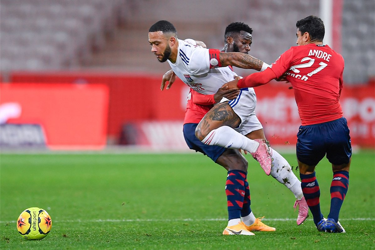 Ligue 1 : Memphis Depay dézingue l’arbitre de Lille-OL