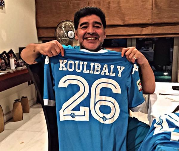 Koulibaly reconnaissant envers Maradona pour son soutien