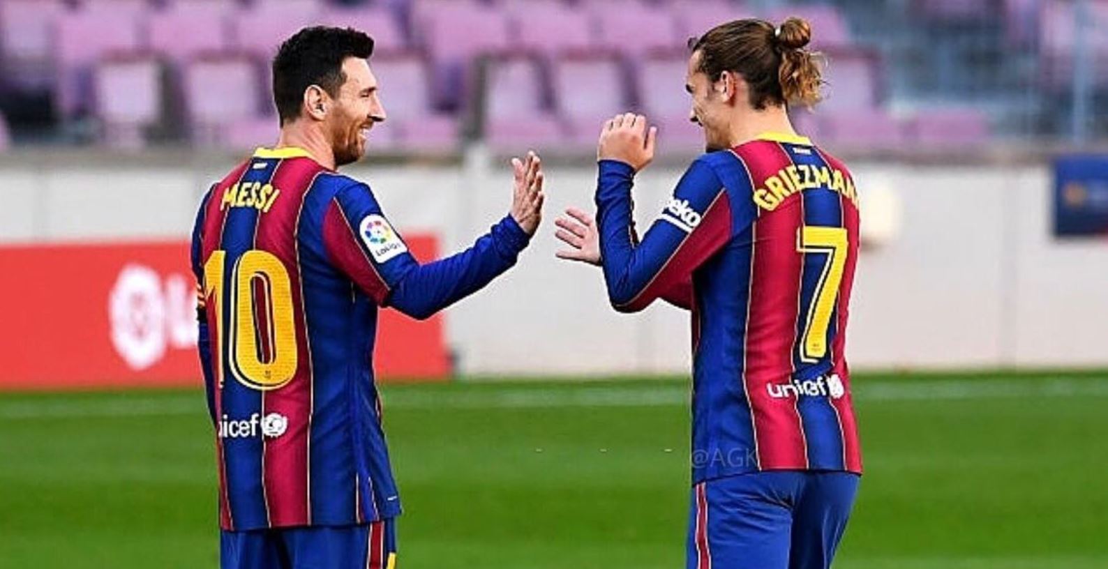 L’improbable réaction de Lionel Messi après le but d’Antoine Griezmann (vidéo)
