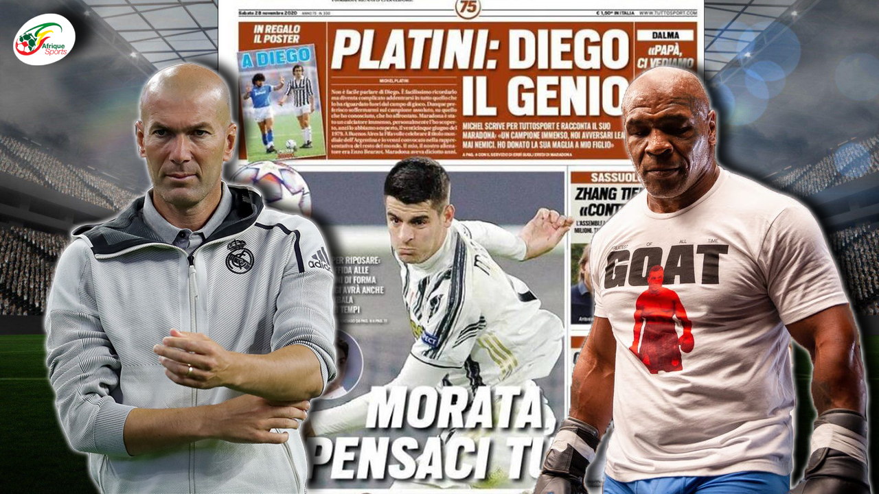 Mauvaise nouvelle pour Zidane… Le retour de Mike Tyson, c’est aujourd’hui | Revue de presse