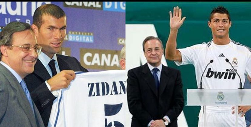 Ronaldo, Kaka, Hazard..Voici la Liste des grands joueurs que Florentino Pérez a Signé au Real Madrid