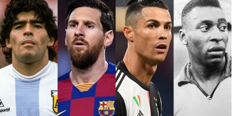 Zidane 5é, Messi 3é… Les 20 meilleurs joueurs de l’histoire du Football