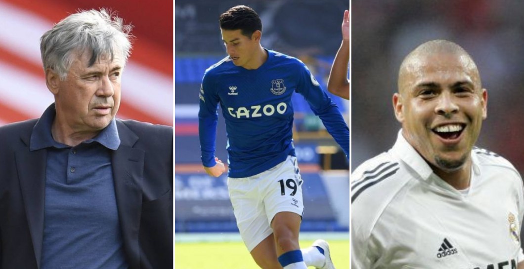 «Il joue comme Ronaldo», la comparaison maladroite d’Ancelotti entre Nazario et James