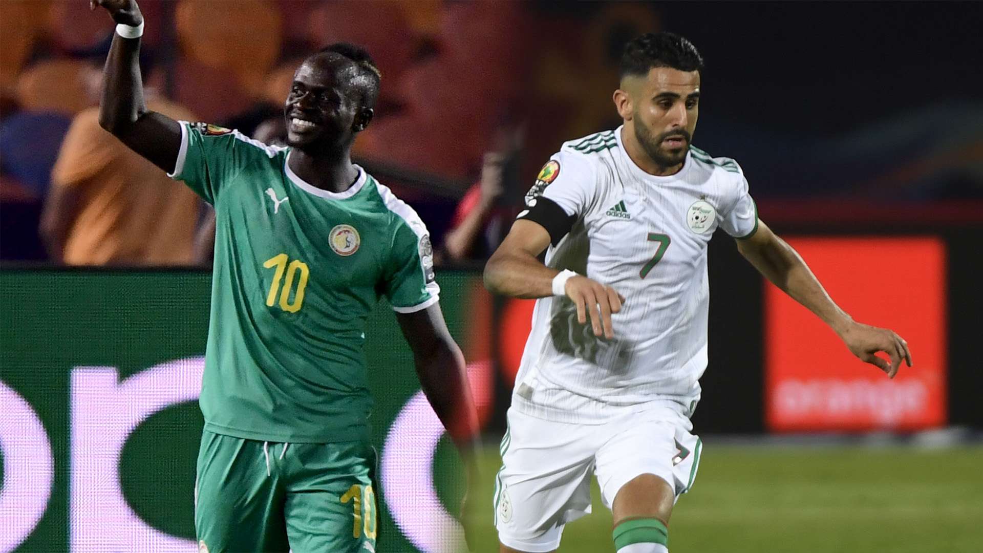 gfx sadio mane ryiad mahrez senegal algeria afcon