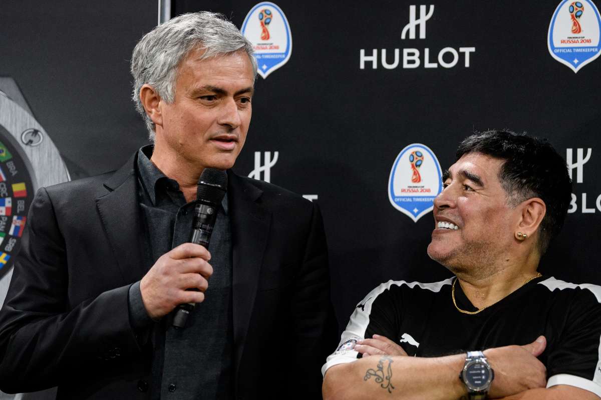 Mourinho : « Maradona m’a toujours appelé après les défaites, jamais après les victoires »