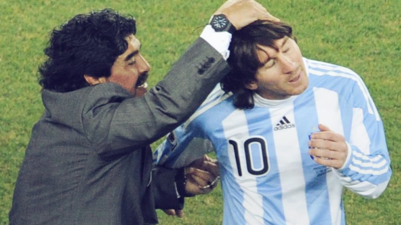 Le jour où Maradona a trouvé Lionel Messi en train de pleurer sous la douche