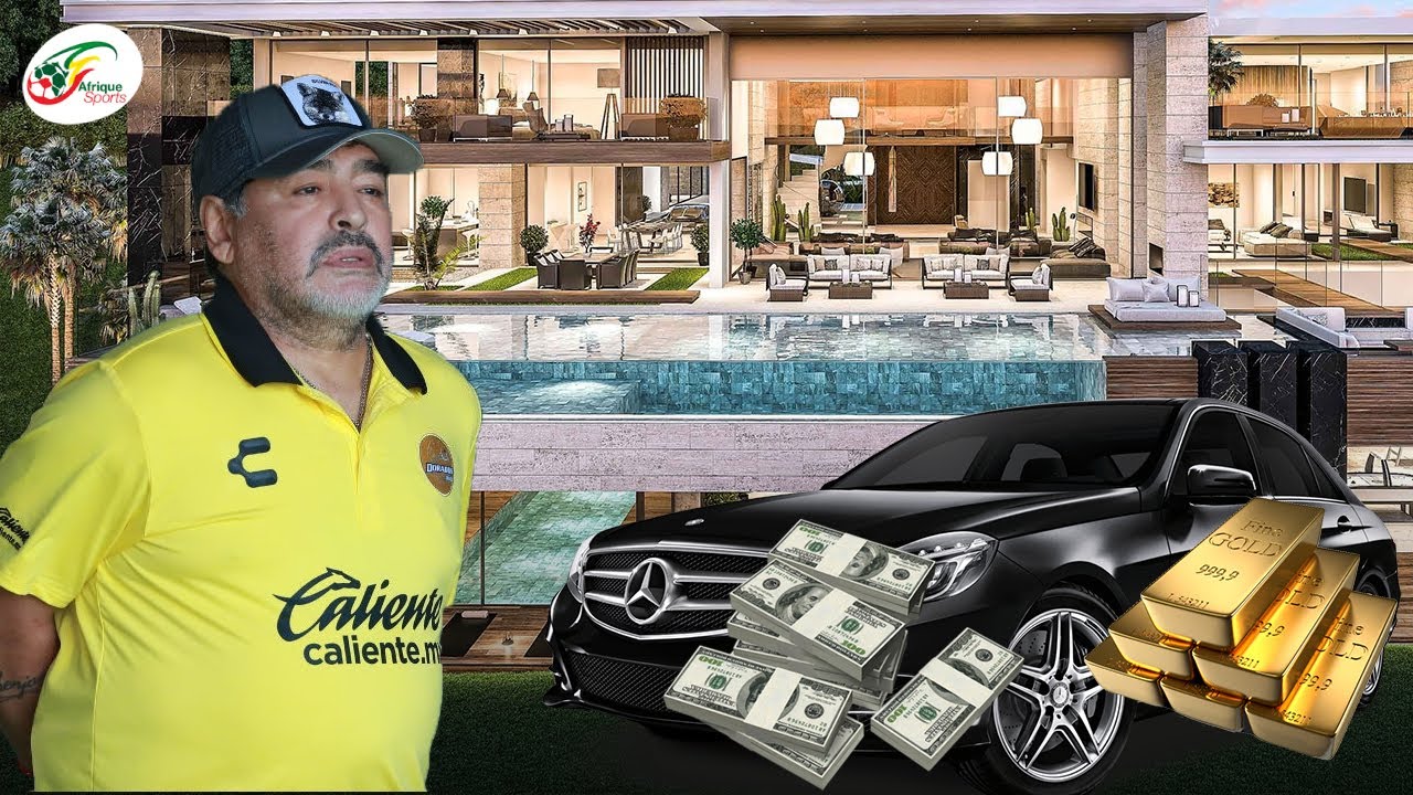 Ses maisons, ses voitures de luxe… l’héritage colossal que Maradona laisse à ses enfants