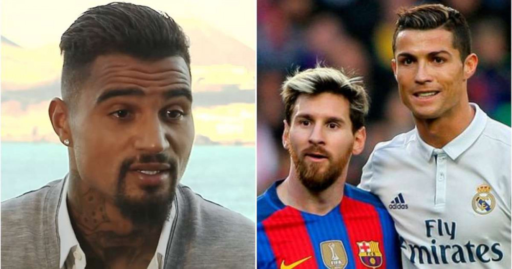 Kevin-Prince Boateng a tranché entre Messi et Cristiano Ronaldo